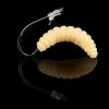 50pcs Soft Worm Bread Worm Maggot Soft Fish Bait; Fishing Bionic Bait Without A Hook; Outdoor Fishing Tackle