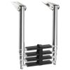 Folding Boarding Ladder 4-step Stainless Steel