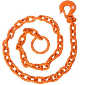 Multi-usage Stainless Steel Long Chain for Small Boats (Color: Orange)