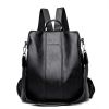 Ladies Anti-theft Soft Leather Backpack Women Vintage Shoulder Bag High Capacity Bag