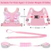 3 in 1 Toddler Harness Leashes + Anti Lost Wrist Link