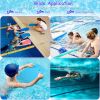 Swimming Kickboard EVA Foam Floating Swim Aid Kick Board U Design Water Training Board with Integrated Hole Handle for Adults Kids Beginners